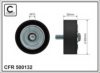 DODGE 68027647AA Deflection/Guide Pulley, v-ribbed belt